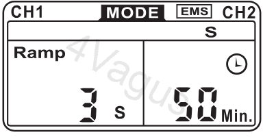 LCD EMS ustawianie czasu Rampy